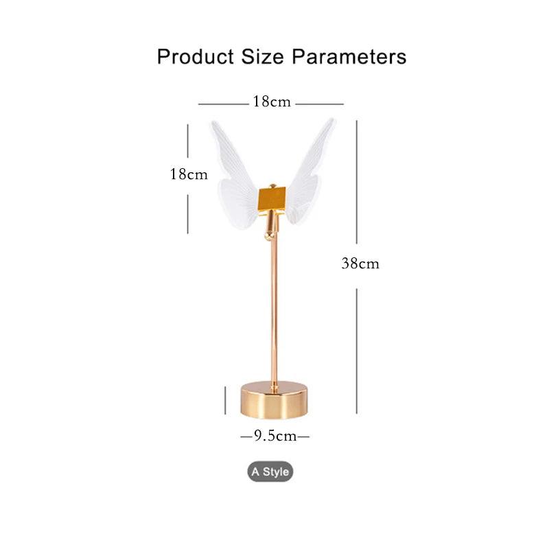 Luminária de Mesa Led Borboleta - Diquen - Diquen Brasil