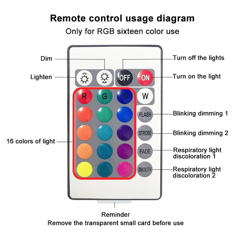 Luminária Waves RGB 16 Cores - Diquen Brasil